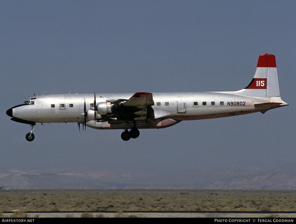 Aircraft Photo of N90802 | Douglas DC-7C/AT | AirHistory.net #75426
