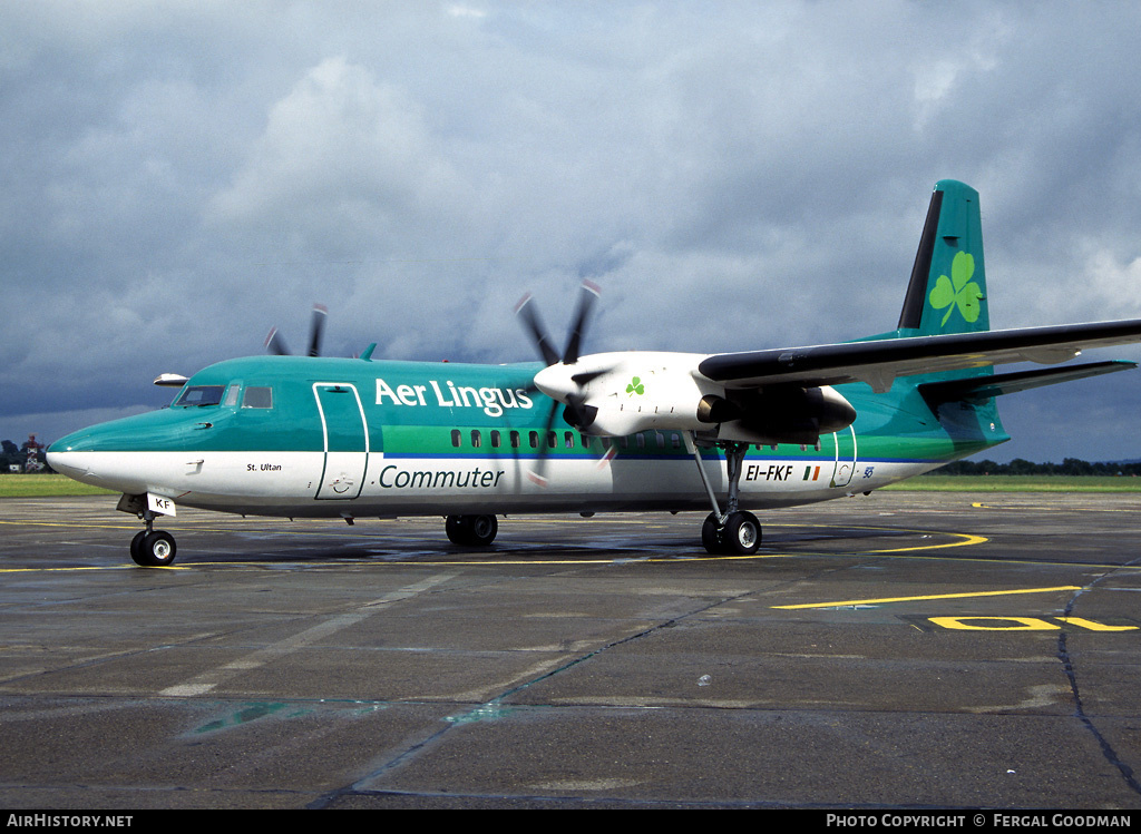 Aircraft Photo of EI-FKF | Fokker 50 | Aer Lingus Commuter | AirHistory.net #75428