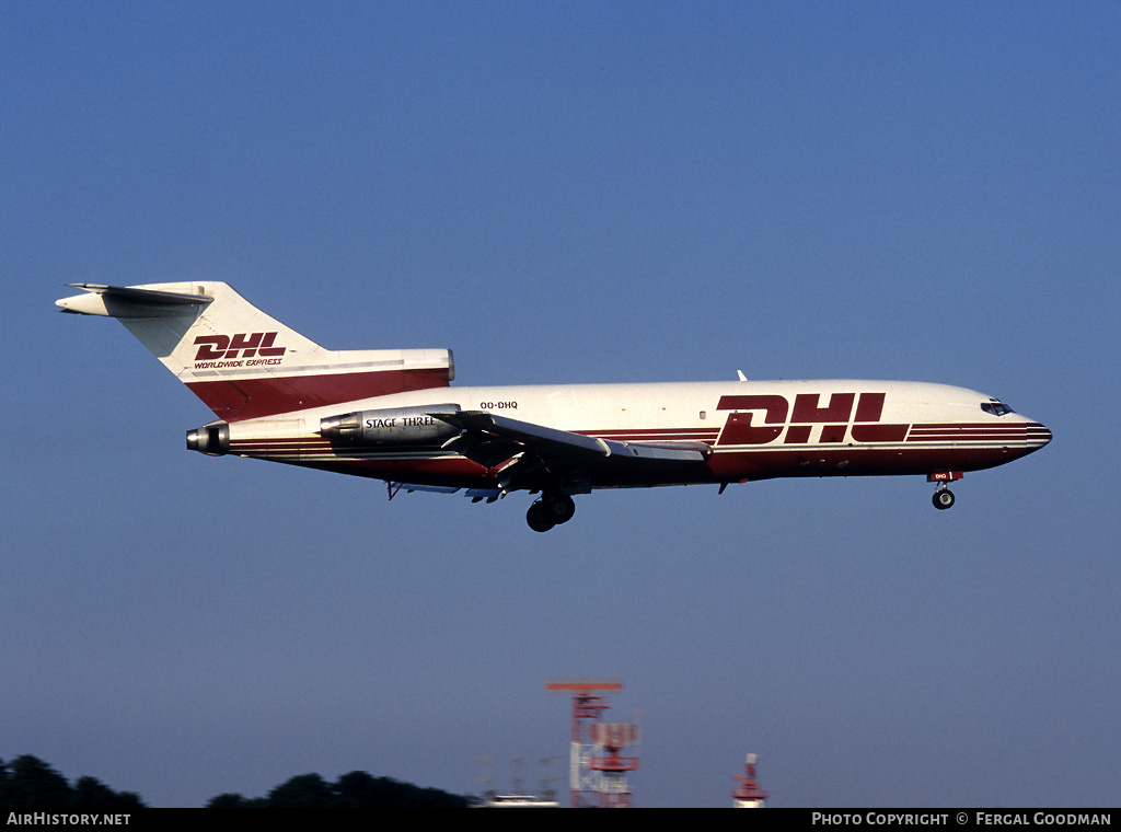 Aircraft Photo of OO-DHQ | Boeing 727-35(F) | DHL Worldwide Express | AirHistory.net #75433
