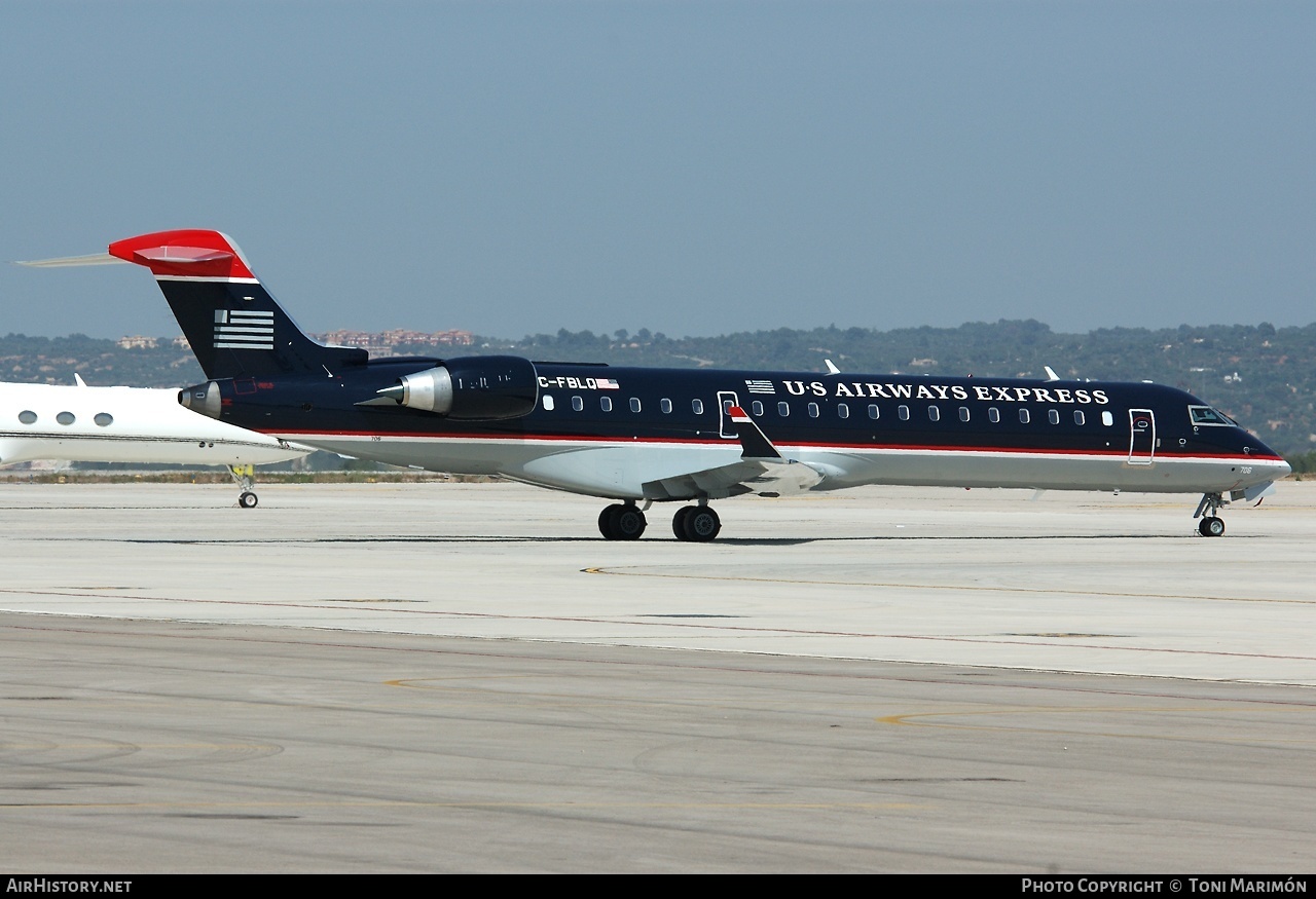 Aircraft Photo of C-FBLQ | Bombardier CRJ-700 (CL-600-2C10) | US Airways Express | AirHistory.net #75469