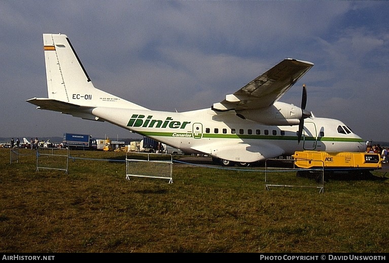 Aircraft Photo of EC-011 | CASA/IPTN CN235-10 | Binter Canarias | AirHistory.net #75470