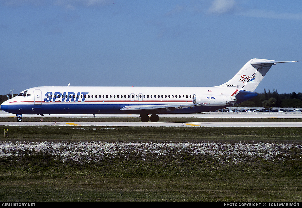 Aircraft Photo of N131NK | McDonnell Douglas DC-9-41 | Spirit Airlines | AirHistory.net #75471