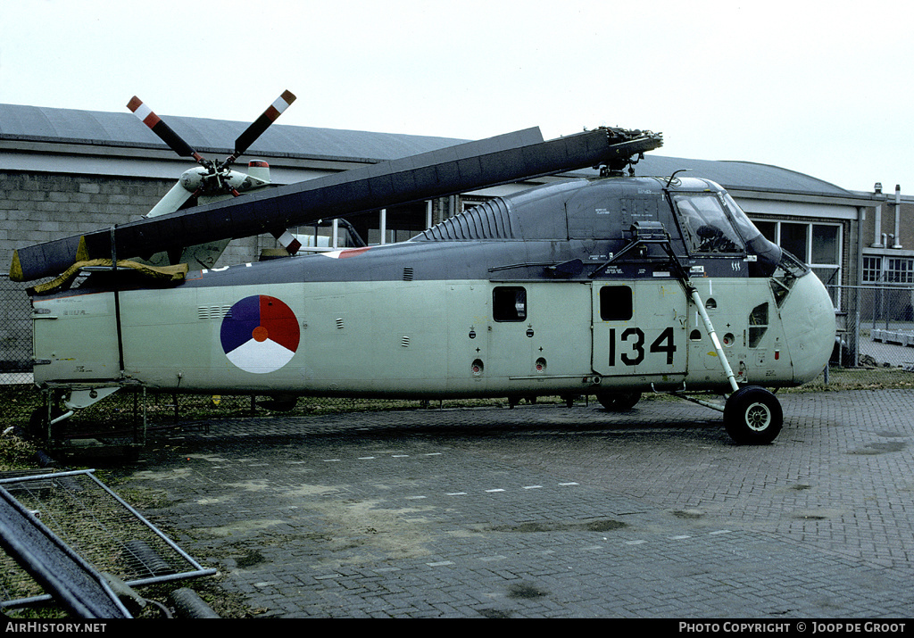 Aircraft Photo of 134 | Sikorsky UH-34J Seabat | Netherlands - Navy | AirHistory.net #75495