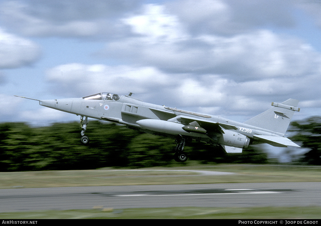 Aircraft Photo of XZ369 | Sepecat Jaguar GR1B | UK - Air Force | AirHistory.net #75518