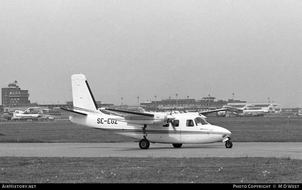 Aircraft Photo of SE-EGZ | Aero Commander 680F(P) Commander | Ehrenström Flyg | AirHistory.net #75521