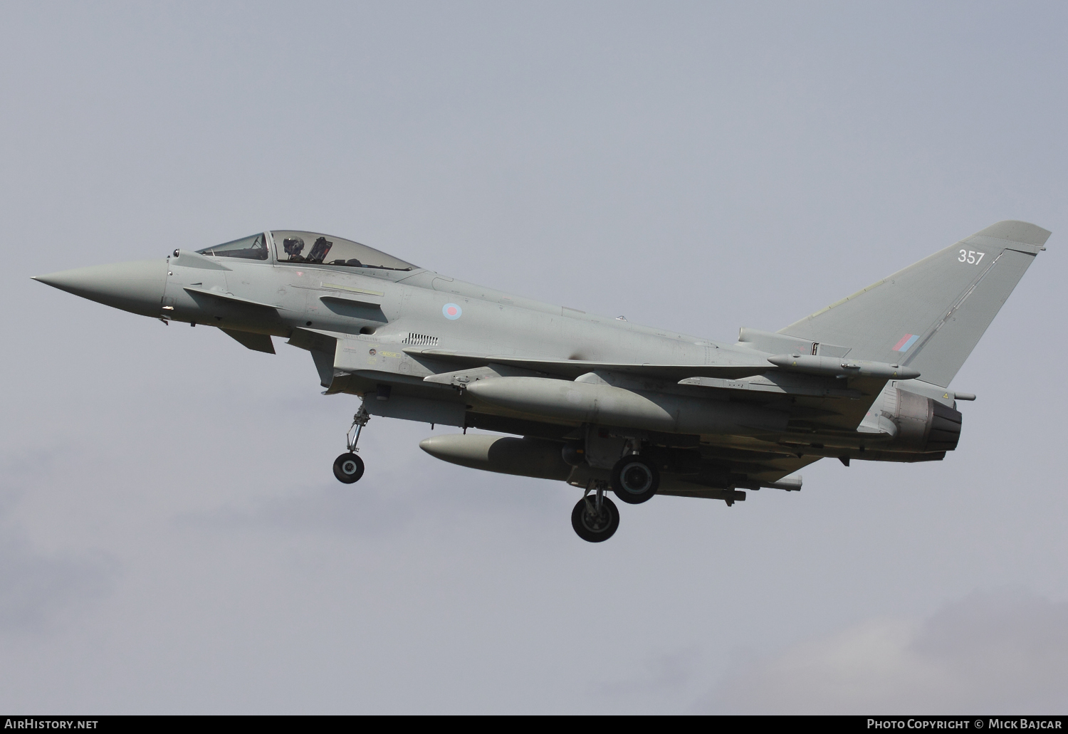 Aircraft Photo of ZK357 | Eurofighter EF-2000 Typhoon FGR4 | UK - Air Force | AirHistory.net #75523