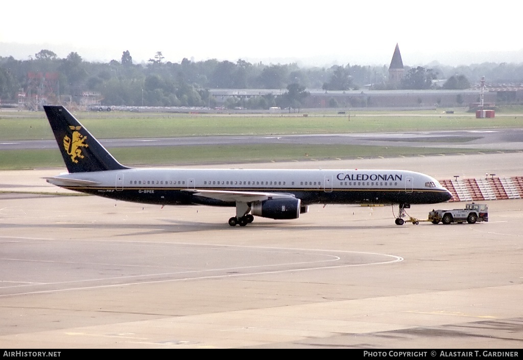 Aircraft Photo of G-BPEE | Boeing 757-236 | Caledonian Airways | AirHistory.net #75525