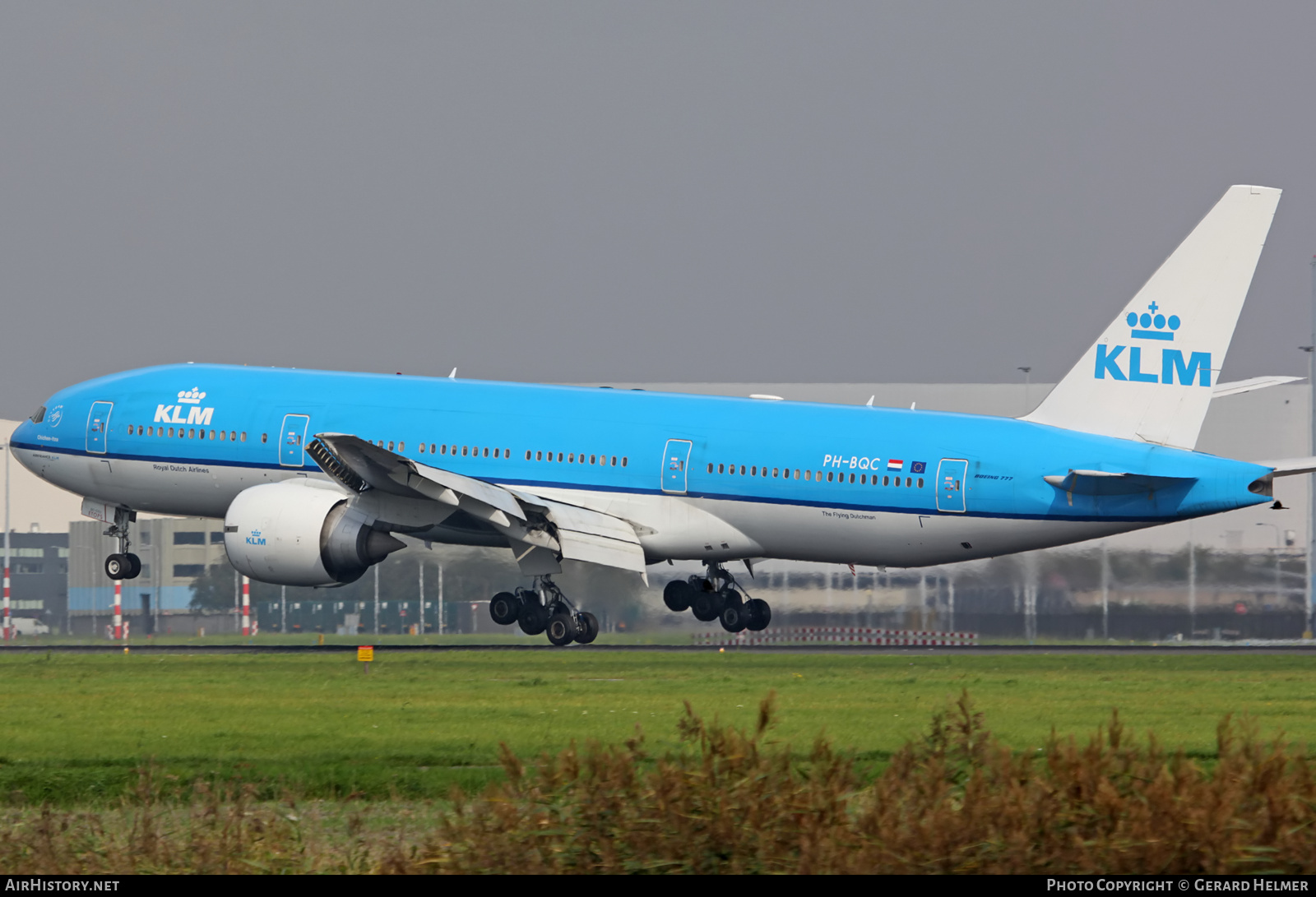 Aircraft Photo of PH-BQC | Boeing 777-206/ER | KLM - Royal Dutch Airlines | AirHistory.net #75538