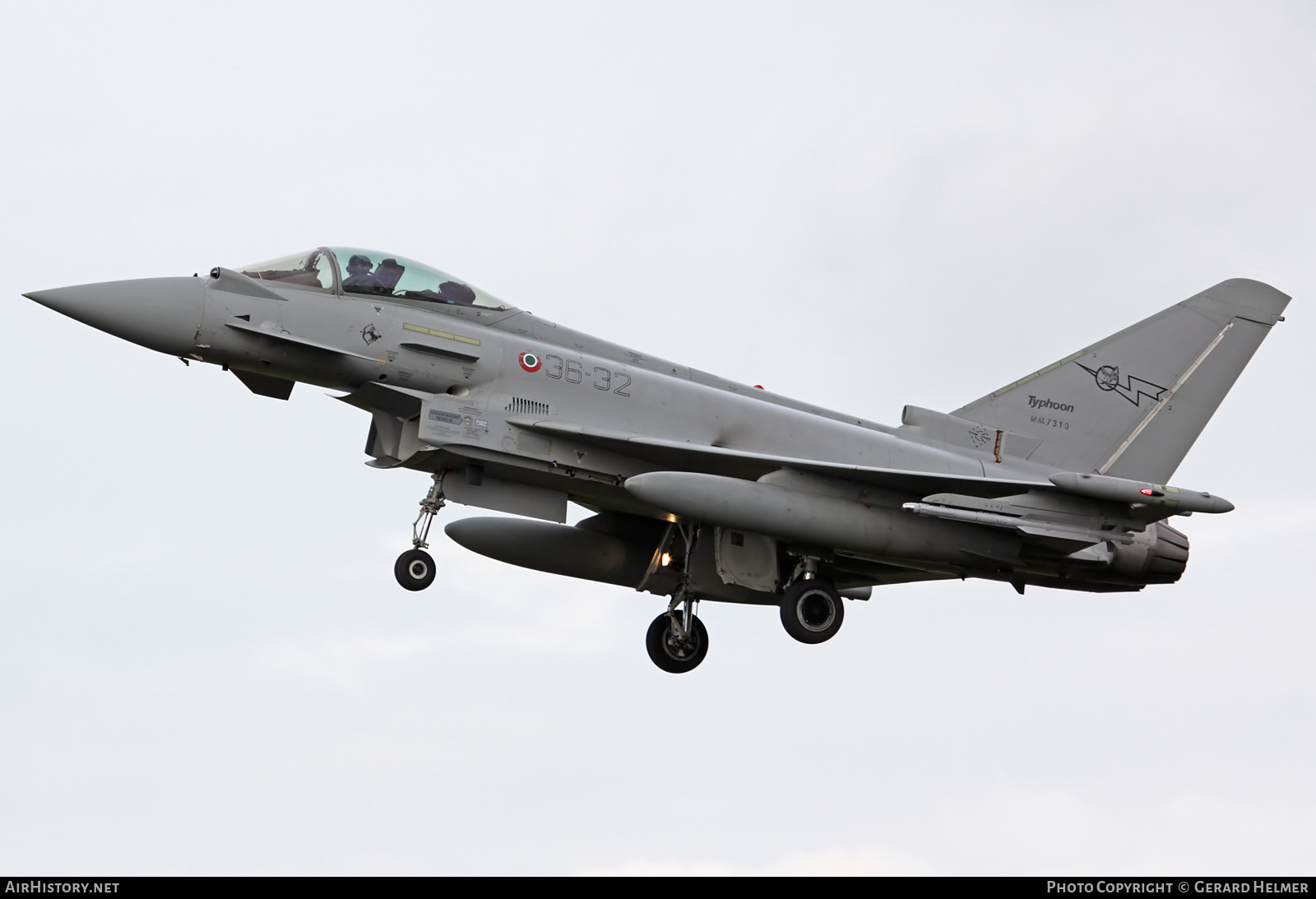 Aircraft Photo of MM7310 | Eurofighter EF-2000 Typhoon S | Italy - Air Force | AirHistory.net #75543