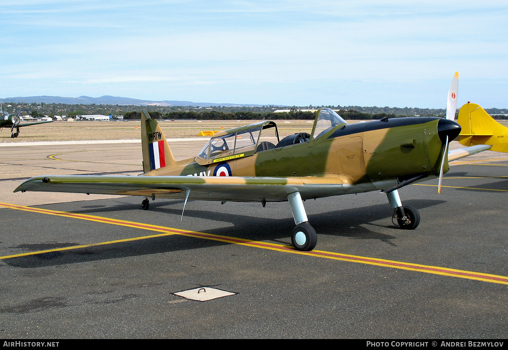 Aircraft Photo of VH-RTW / WG424 | De Havilland DHC-1 Chipmunk Mk22 | UK - Army | AirHistory.net #75553