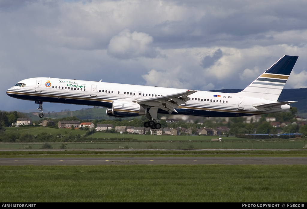 Aircraft Photo of EC-ISY | Boeing 757-256 | Privilege Style | AirHistory.net #75558