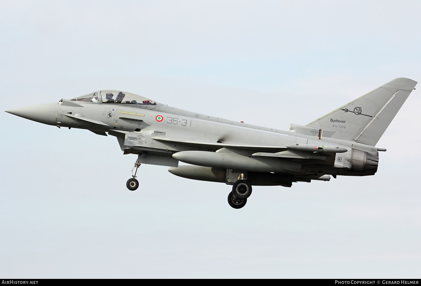 Aircraft Photo of MM7308 | Eurofighter EF-2000 Typhoon S | Italy - Air Force | AirHistory.net #75577