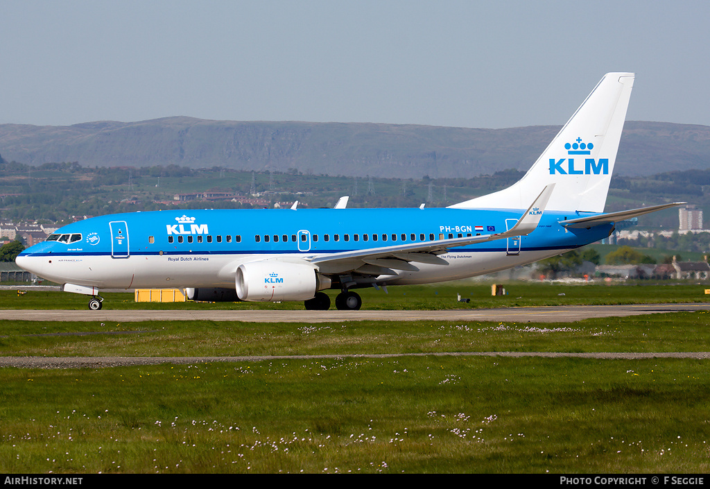 Aircraft Photo of PH-BGN | Boeing 737-7K2 | KLM - Royal Dutch Airlines | AirHistory.net #75584