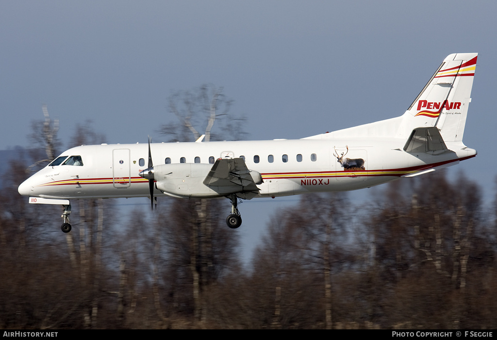 Aircraft Photo of N110XJ | Saab 340A | PenAir - Peninsula Airways | AirHistory.net #75585