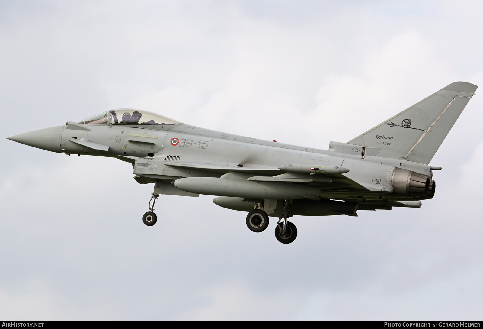 Aircraft Photo of MM7282 | Eurofighter EF-2000 Typhoon S | Italy - Air Force | AirHistory.net #75590