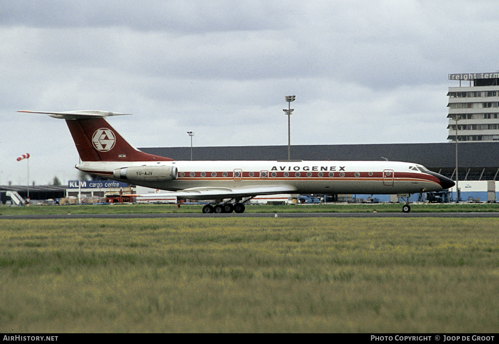 Aircraft Photo of YU-AJV | Tupolev Tu-134A-3 | Aviogenex | AirHistory.net #75591