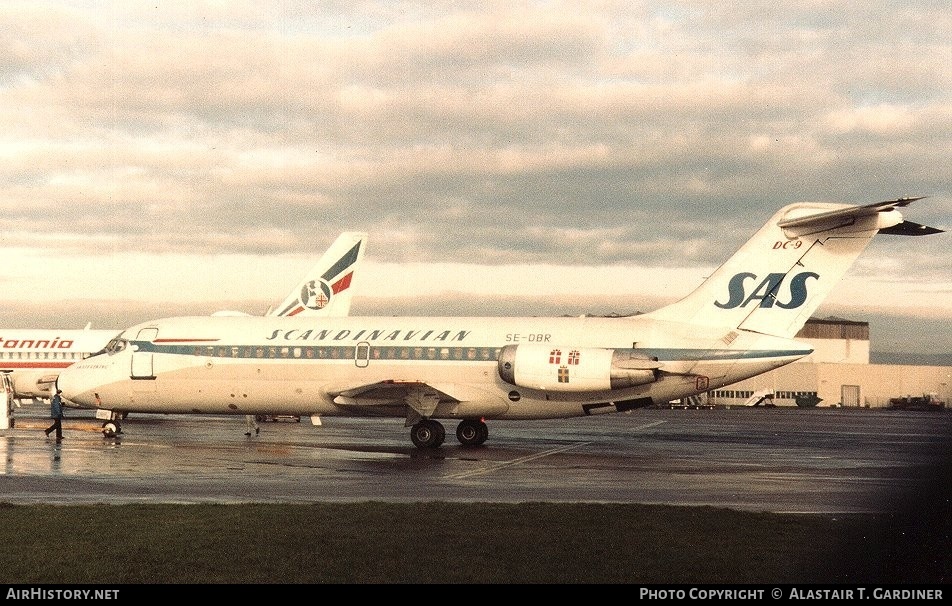 Aircraft Photo of SE-DBR | McDonnell Douglas DC-9-21 | Scandinavian Airlines - SAS | AirHistory.net #75598