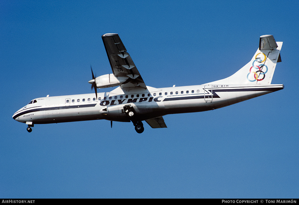 Aircraft Photo of SX-BIH | ATR ATR-72-202 | Olympic | AirHistory.net #75603