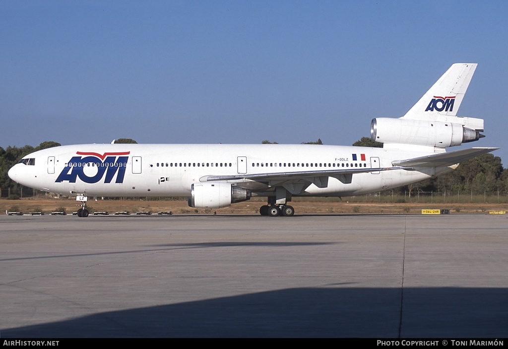 Aircraft Photo of F-ODLZ | McDonnell Douglas DC-10-30 | AOM French Airlines | AirHistory.net #75606