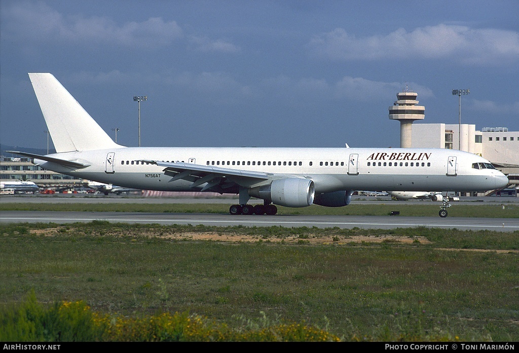 Aircraft Photo of N756AT | Boeing 757-2Q8 | Air Berlin | AirHistory.net #75607