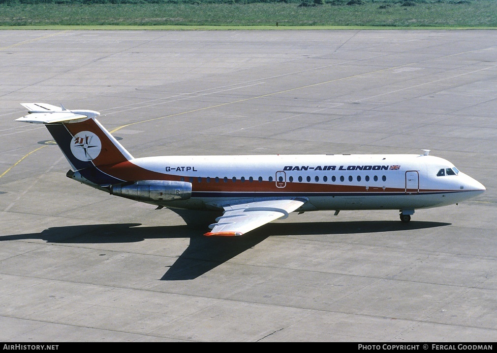 Aircraft Photo of G-ATPL | BAC 111-301AG One-Eleven | Dan-Air London | AirHistory.net #75618