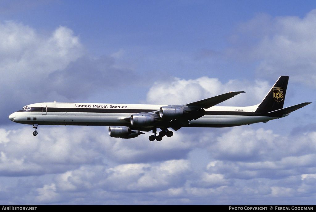 Aircraft Photo of N703UP | McDonnell Douglas DC-8-71(F) | United Parcel Service - UPS | AirHistory.net #75622
