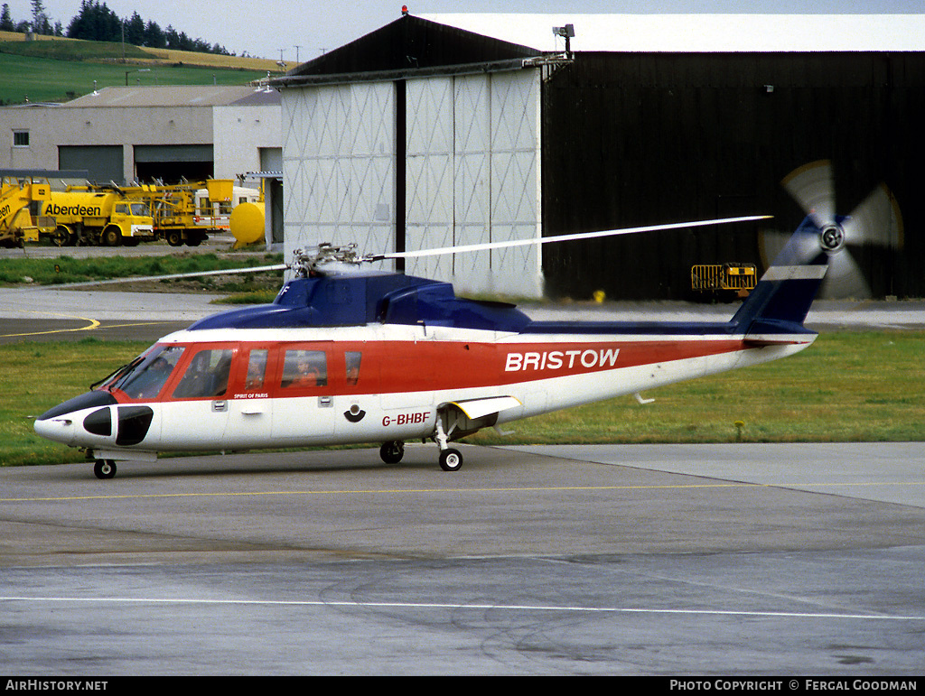 Aircraft Photo of G-BHBF | Sikorsky S-76A | Bristow Helicopters | AirHistory.net #75624