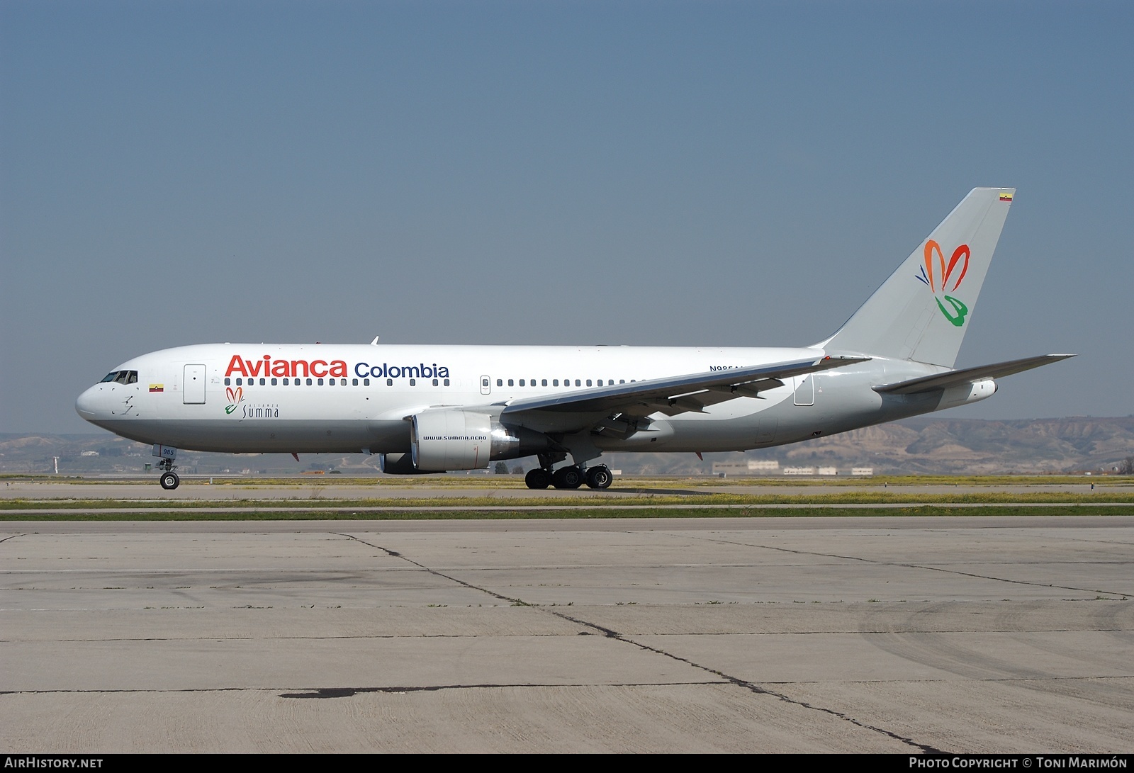 Aircraft Photo of N985AN | Boeing 767-259/ER | Avianca | AirHistory.net #75637