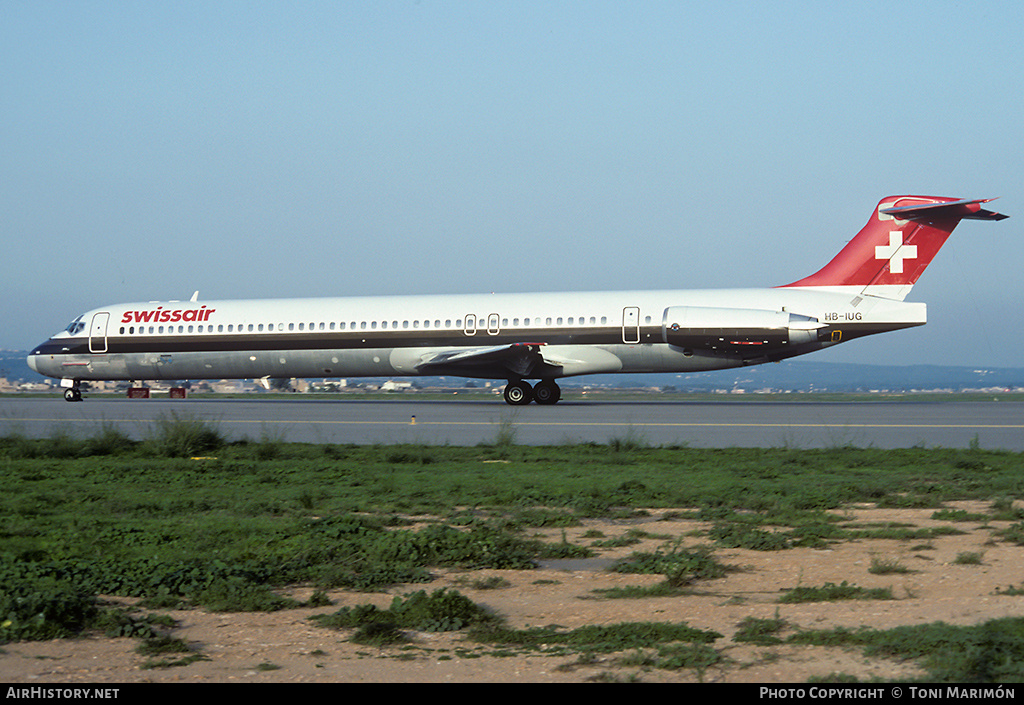 Aircraft Photo of HB-IUG | McDonnell Douglas MD-81 (DC-9-81) | Swissair | AirHistory.net #75638