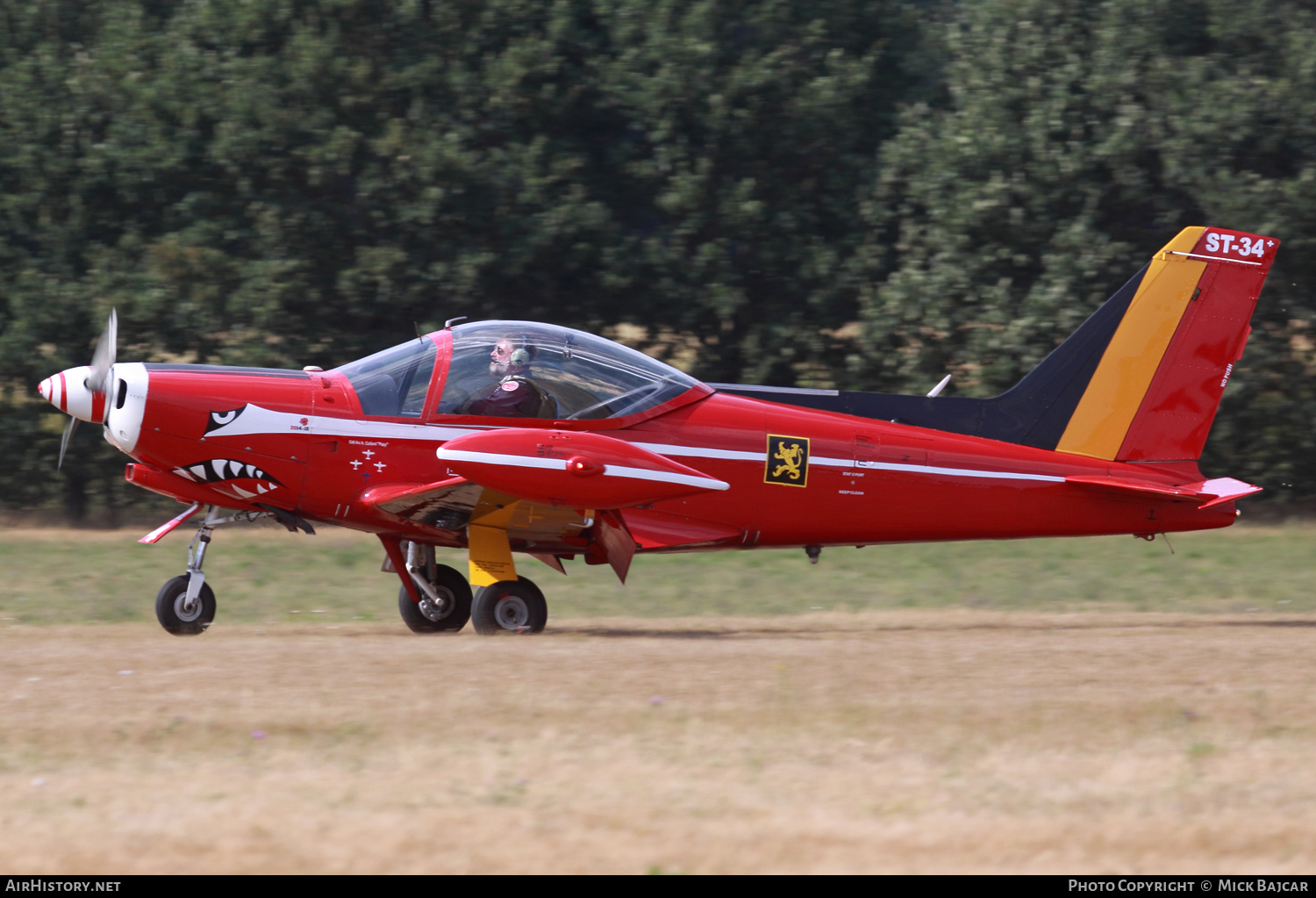 Aircraft Photo of ST-34 | SIAI-Marchetti SF-260MB | Belgium - Air Force | AirHistory.net #75641