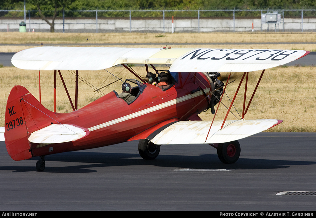 Aircraft Photo of N39738 / NC39738 | Waco UPF-7 | AirHistory.net #75646