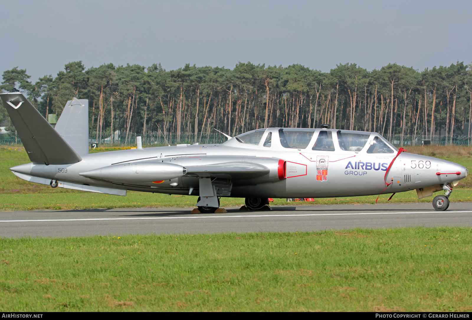 Aircraft Photo of F-AZZP / 569 | Fouga CM-170R Magister | France - Air Force | AirHistory.net #75675