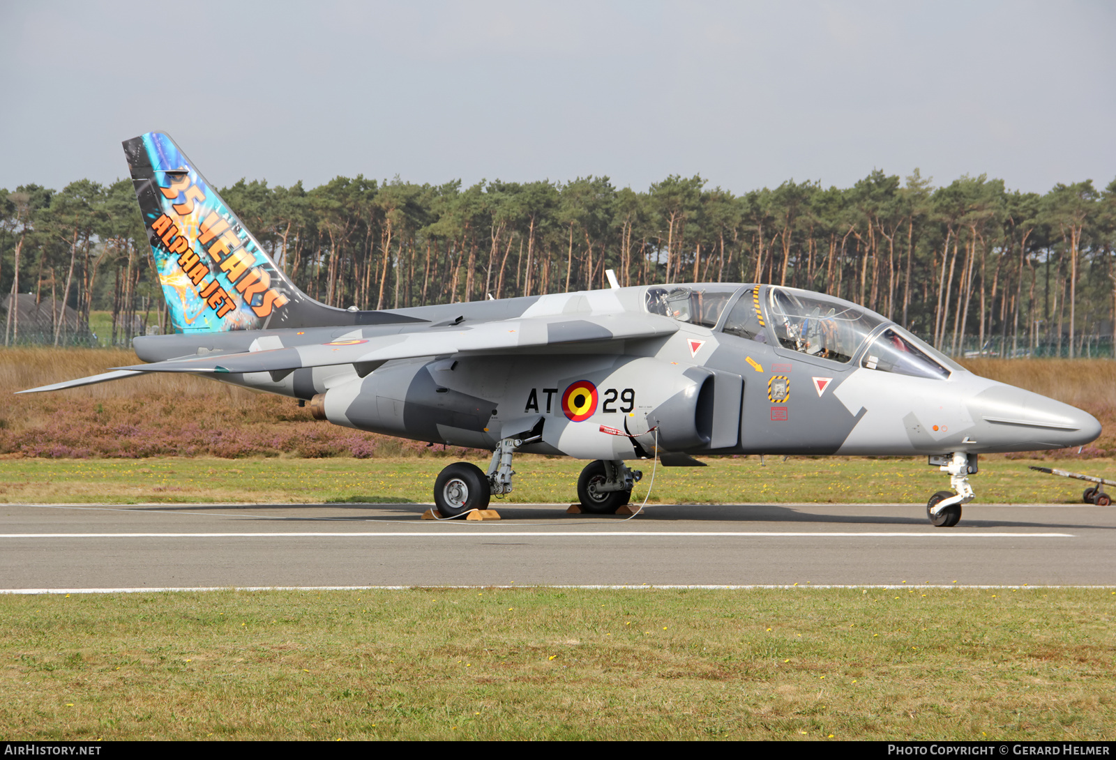 Aircraft Photo of AT-29 | Dassault-Dornier Alpha Jet 1B+ | Belgium - Air Force | AirHistory.net #75690