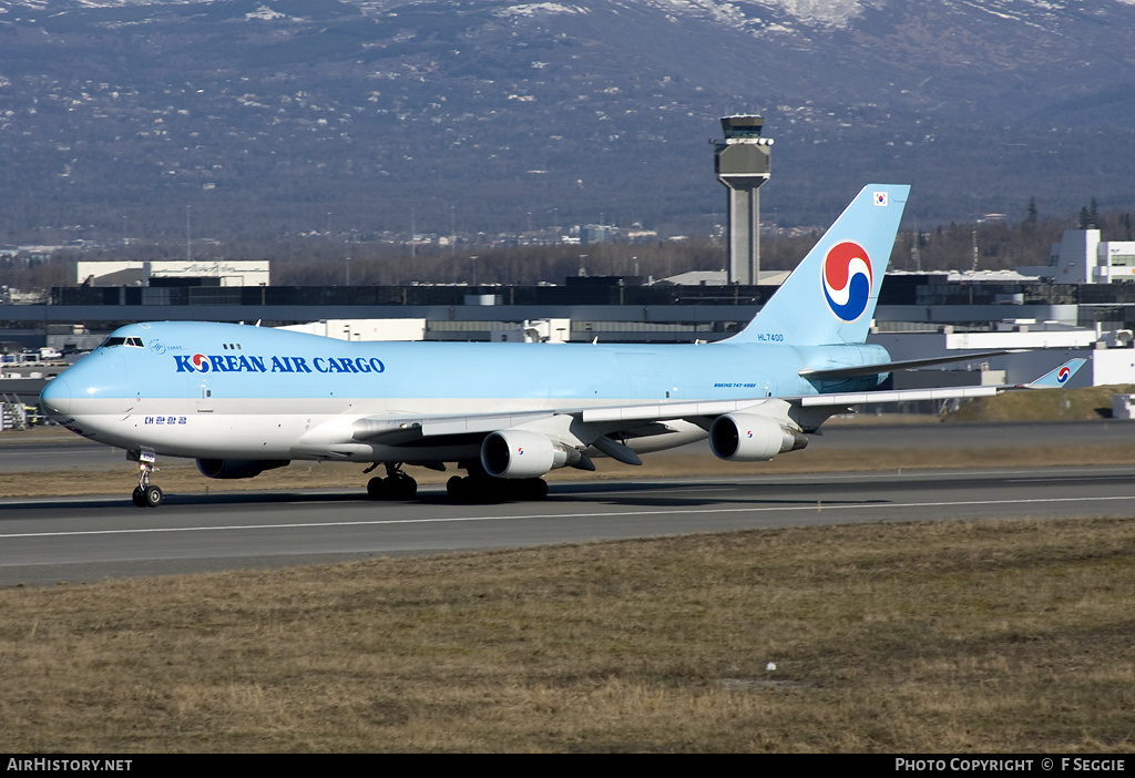 Aircraft Photo of HL7400 | Boeing 747-4B5F/SCD | Korean Air Cargo | AirHistory.net #75695