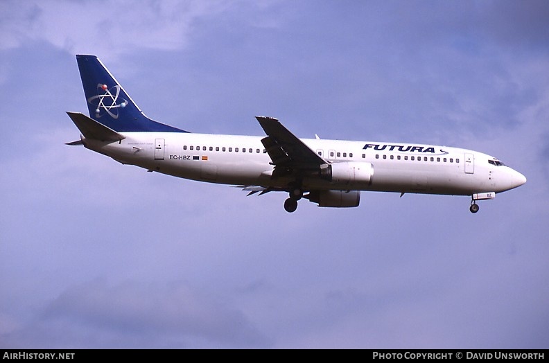 Aircraft Photo of EC-HBZ | Boeing 737-4Y0 | Futura International Airways | AirHistory.net #75700