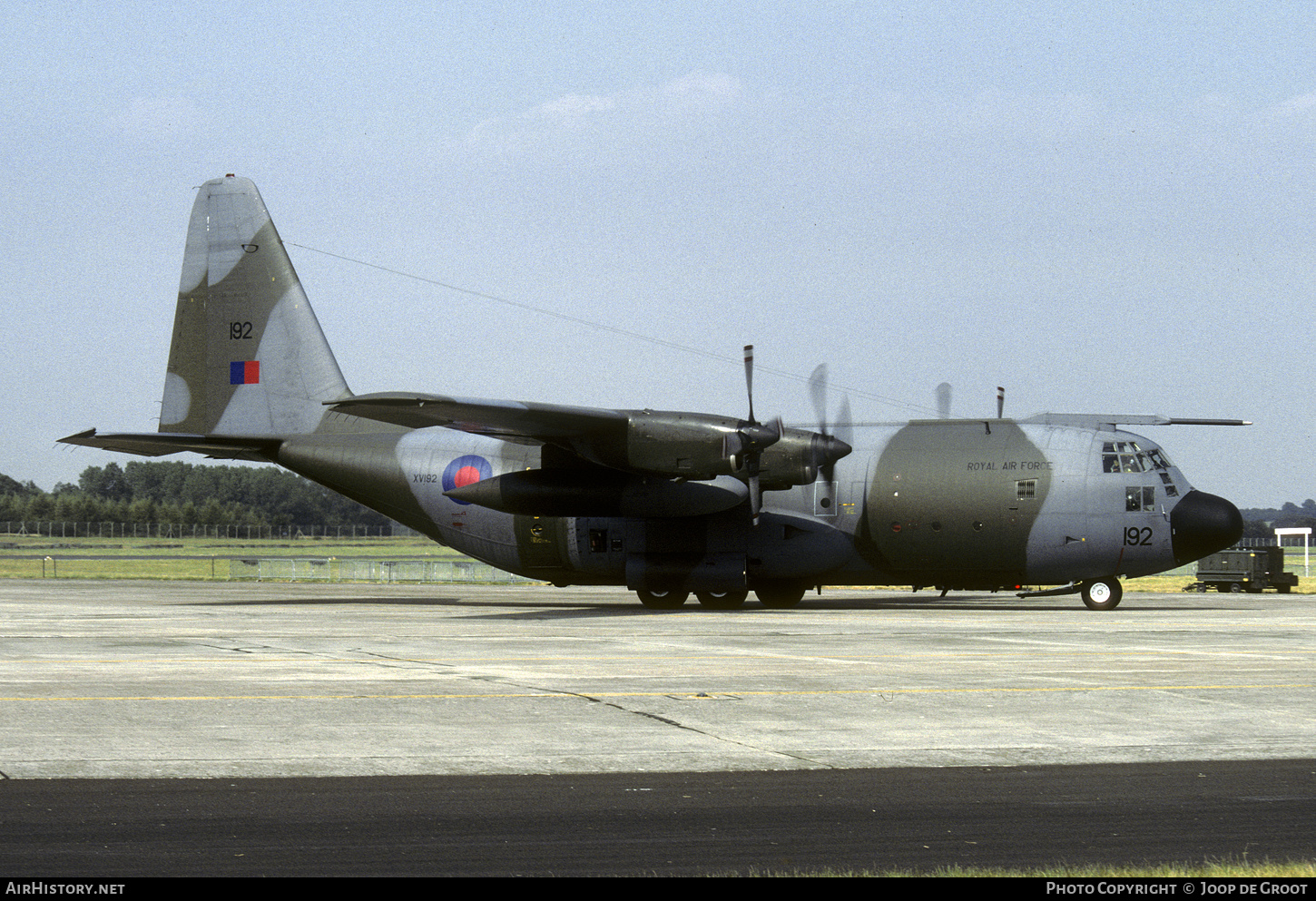 Aircraft Photo of XV192 | Lockheed C-130K Hercules C1P (L-382) | UK - Air Force | AirHistory.net #75701