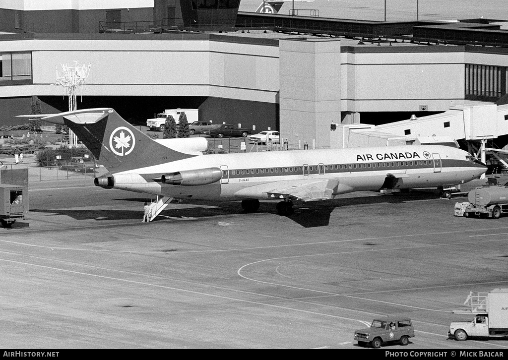 Aircraft Photo of C-GAAD | Boeing 727-233/Adv | Air Canada | AirHistory.net #75706