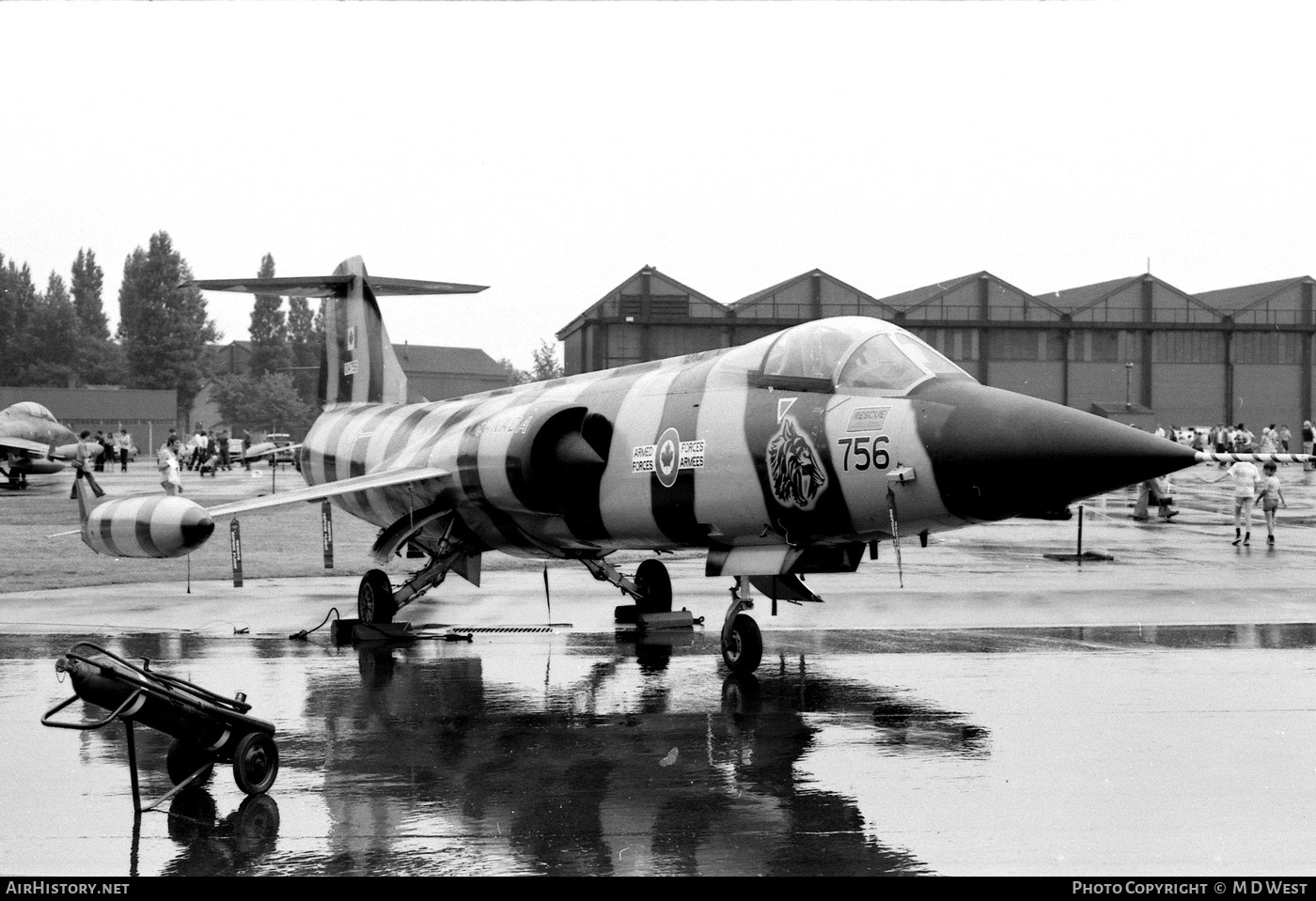 Aircraft Photo of 104756 | Canadair CF-104 Starfighter | Canada - Air Force | AirHistory.net #75711