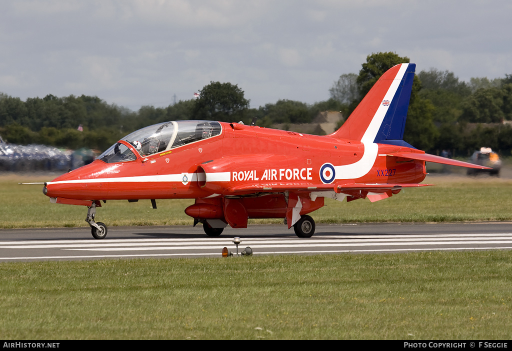 Aircraft Photo of XX227 | British Aerospace Hawk T.1A | UK - Air Force | AirHistory.net #75726