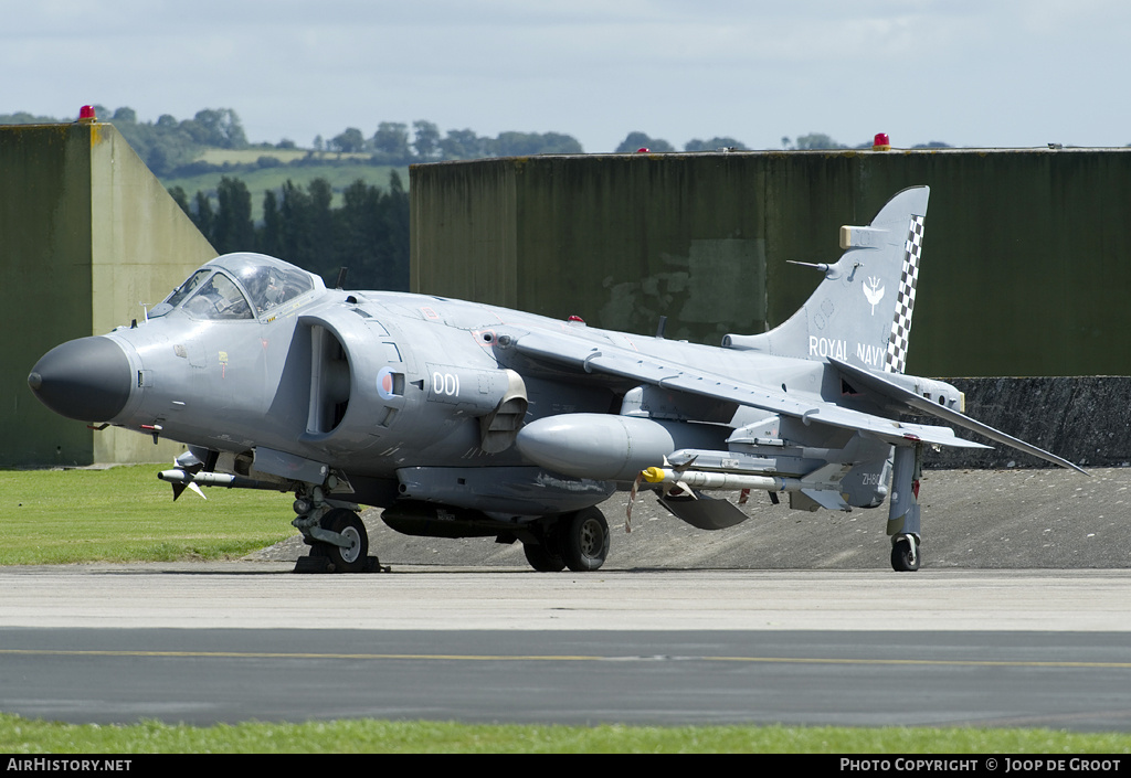 Aircraft Photo of ZH801 | British Aerospace Sea Harrier FA2 | UK - Navy | AirHistory.net #75728