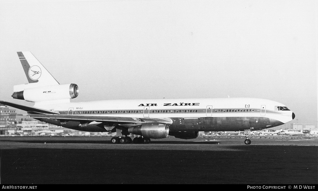 Aircraft Photo of 9Q-CLI | McDonnell Douglas DC-10-30 | Air Zaire | AirHistory.net #75731