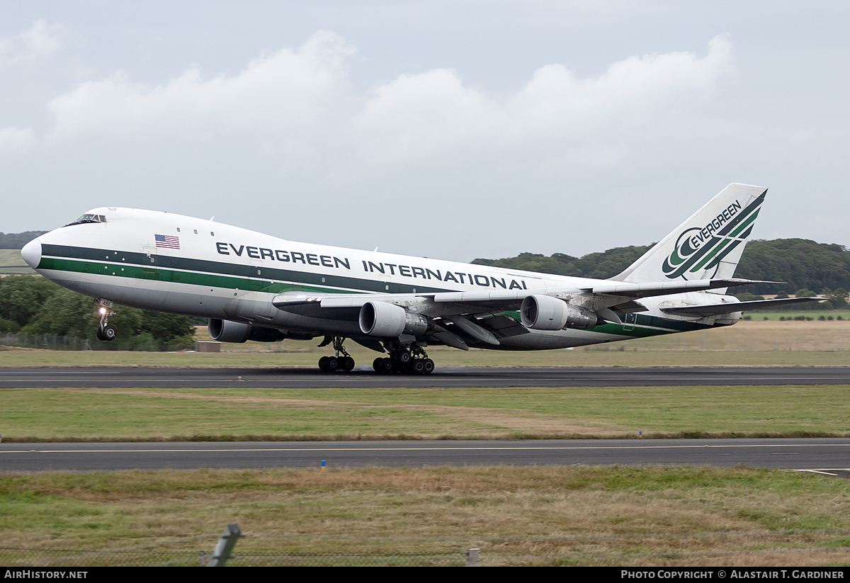 Aircraft Photo of N481EV, Boeing 747-132(SF)