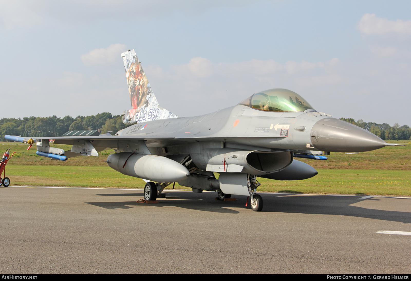 Aircraft Photo of J-003 | General Dynamics F-16AM Fighting Falcon | Netherlands - Air Force | AirHistory.net #75743