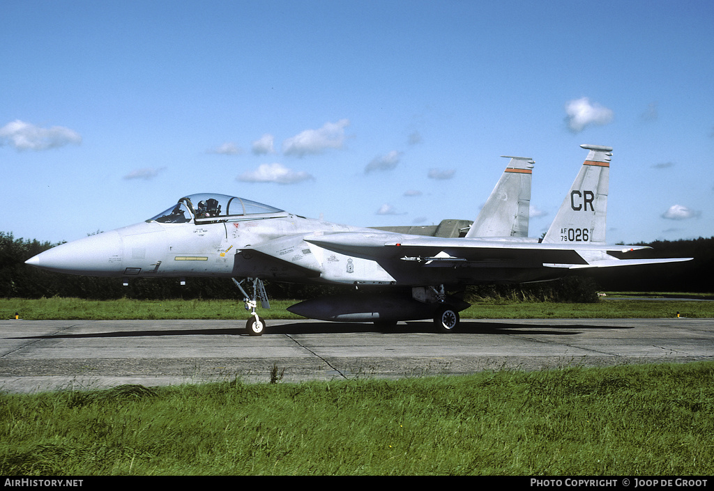 Aircraft Photo of 79-0026 / AF79-026 | McDonnell Douglas F-15C Eagle | USA - Air Force | AirHistory.net #75755