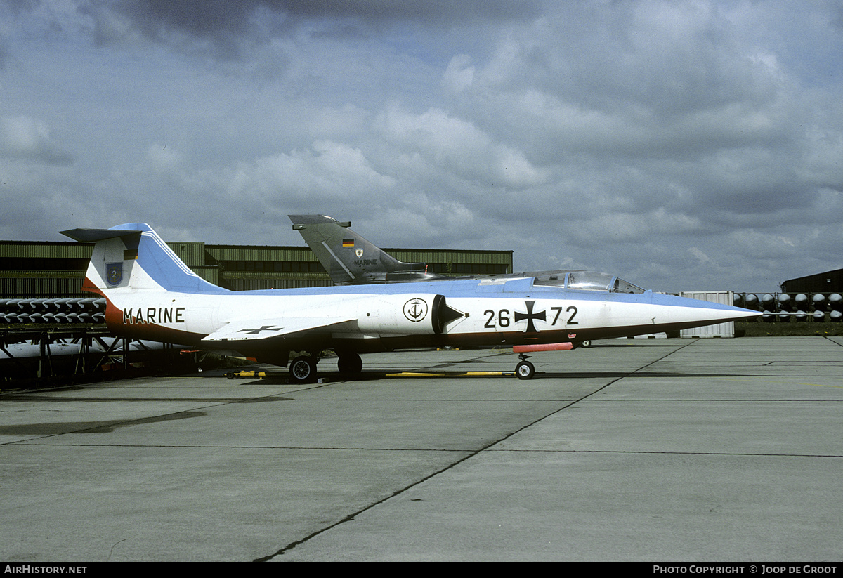 Aircraft Photo of 2672 | Lockheed F-104G Starfighter | Germany - Navy | AirHistory.net #75769