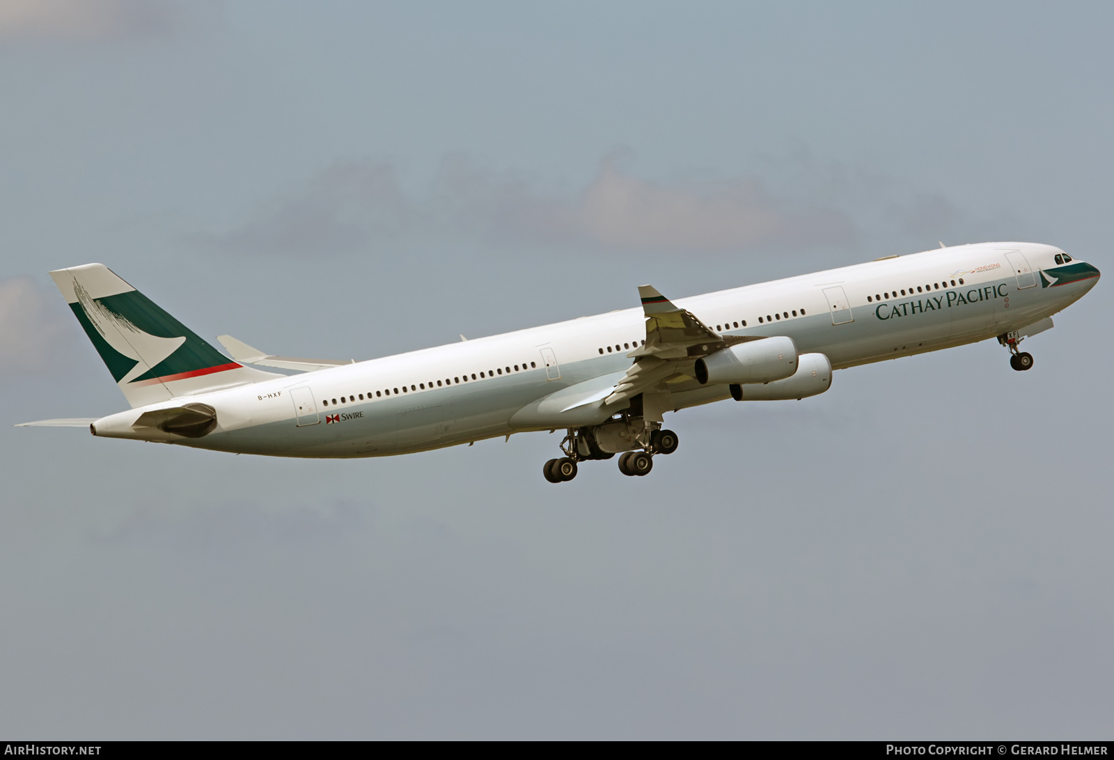 Aircraft Photo of B-HXF | Airbus A340-313 | Cathay Pacific Airways | AirHistory.net #75775