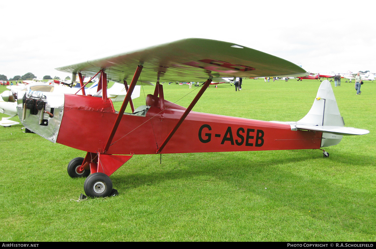 Aircraft Photo of G-ASEB | Phoenix Luton LA-4A Minor | AirHistory.net #75776