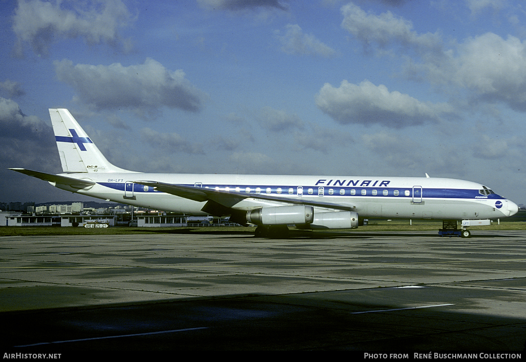Aircraft Photo of OH-LFT | McDonnell Douglas DC-8-62CF | Finnair | AirHistory.net #75777