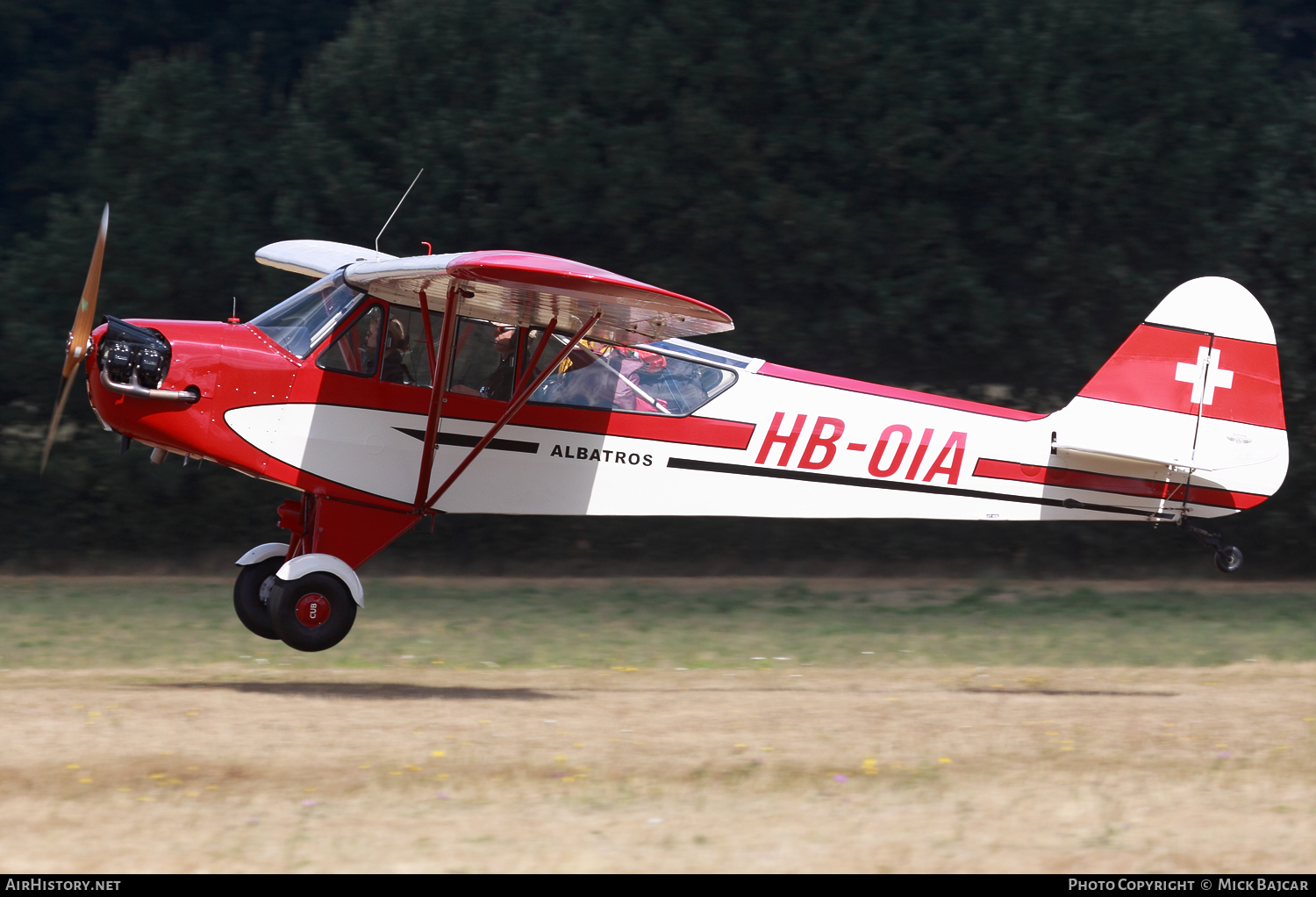 Aircraft Photo of HB-OIA | Piper J-3C-90 Cub | Fluggruppe Albatros | AirHistory.net #75784