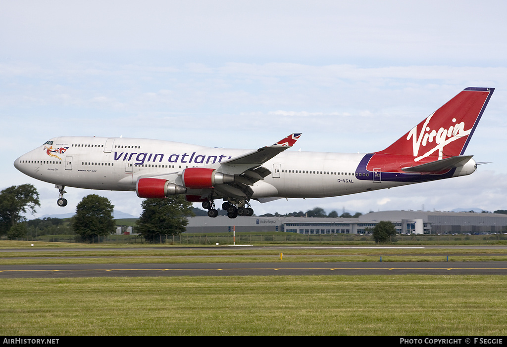 Aircraft Photo of G-VGAL | Boeing 747-443 | Virgin Atlantic Airways | AirHistory.net #75798